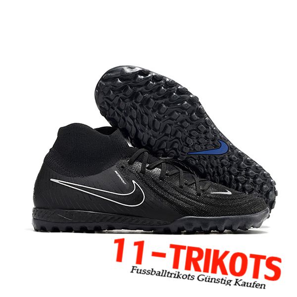 Nike Fussballschuhe Phantom Luna Elite NU TF Schwarz/Weiß -02