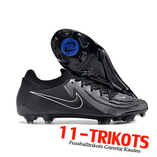 Nike Fussballschuhe Phantom Luna Elite NU FG Schwarz/Weiß -02