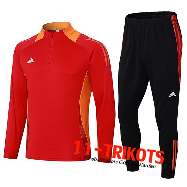 Adidas Trainingsanzug Rot/Orange 2024/2025