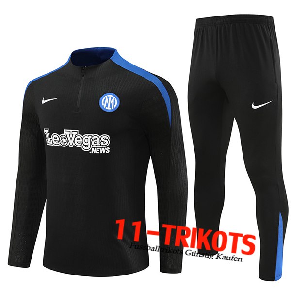 Inter Milan Trainingsanzug Schwarz/Blau 2024/2025