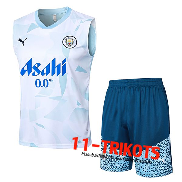 Manchester City Trainings-Tanktop Hellblau 2024/2025