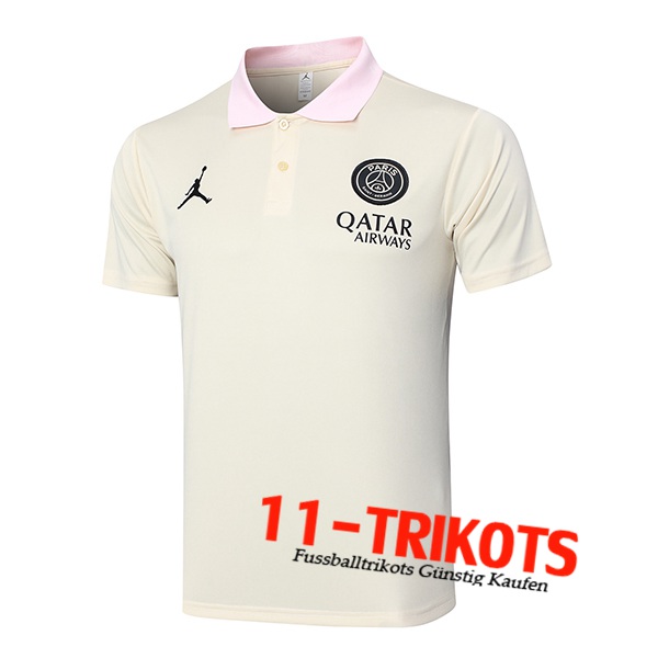 PSG Poloshirt Beige 2024/2025