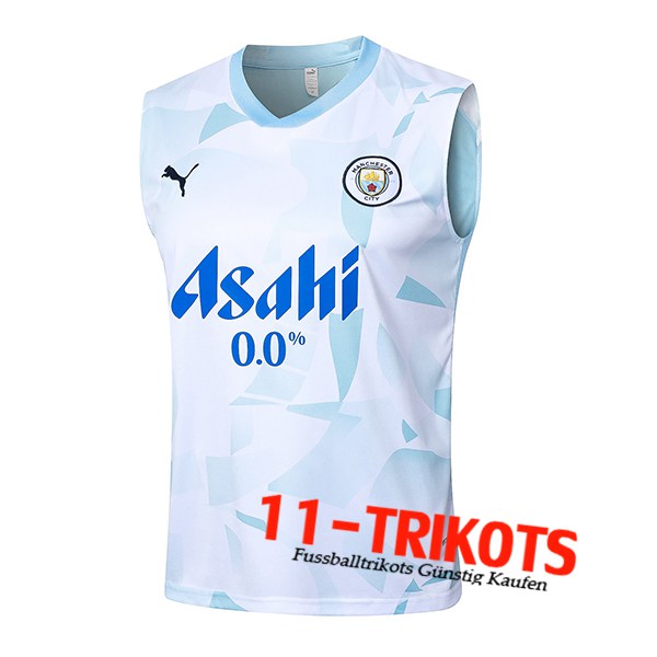 Manchester City Trainings-Tanktop Hellblau 2024/2025