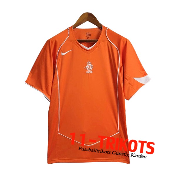 Niederlande Retro Heimtrikot 2004