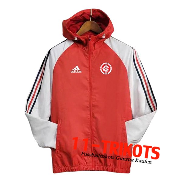 Internacional Windjacke Rot/Weiß 2024/2025