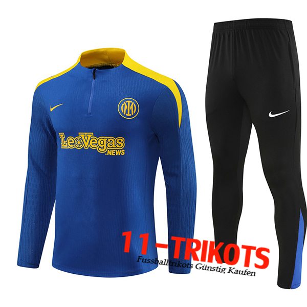 Inter Milan Trainingsanzug Blau/Gelb 2024/2025