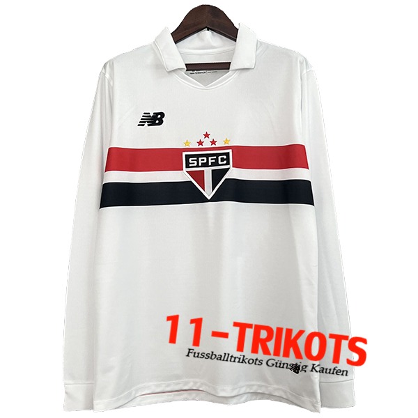 Sao Paulo FC Heimtrikot Langarms 2024/2025