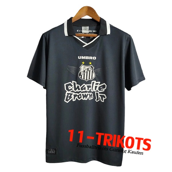 Santos FC Fussball Trikots Special Edition Schwarz 2024/2025