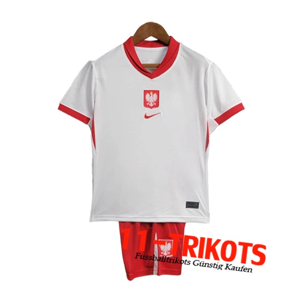 Neues Polen Kinder Heimtrikot 2024/2025