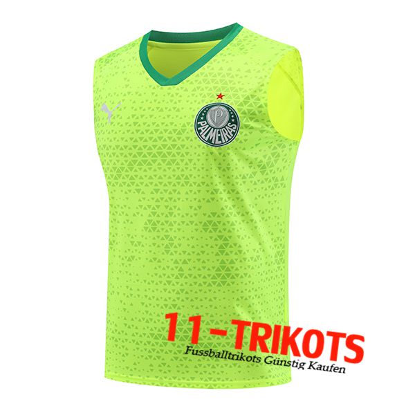 Palmeiras Trainings-Tanktop Grün/Gelb 2024/2025