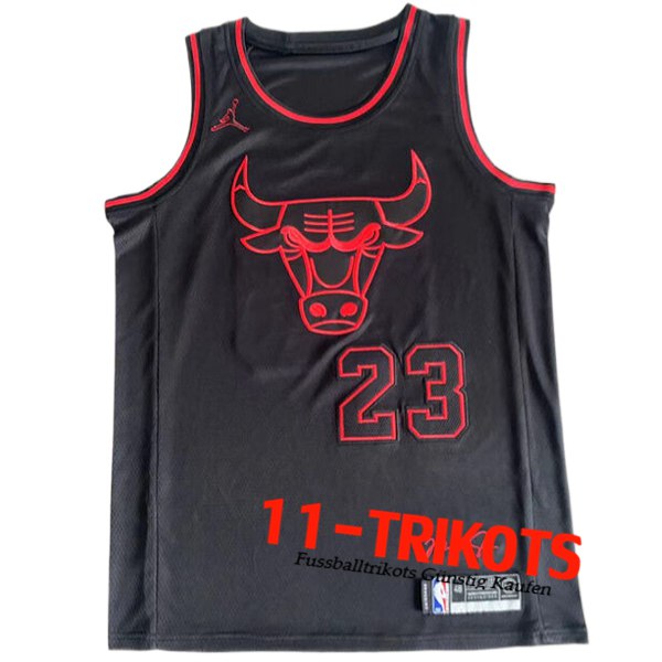 Chicago Bulls Trikot (JORDAN #23) 2024/25 Schwarz/Rot -05