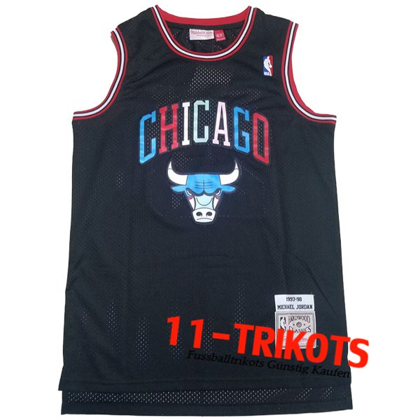 Chicago Bulls Trikot (JORDAN #23) 2024/25 Schwarz -02