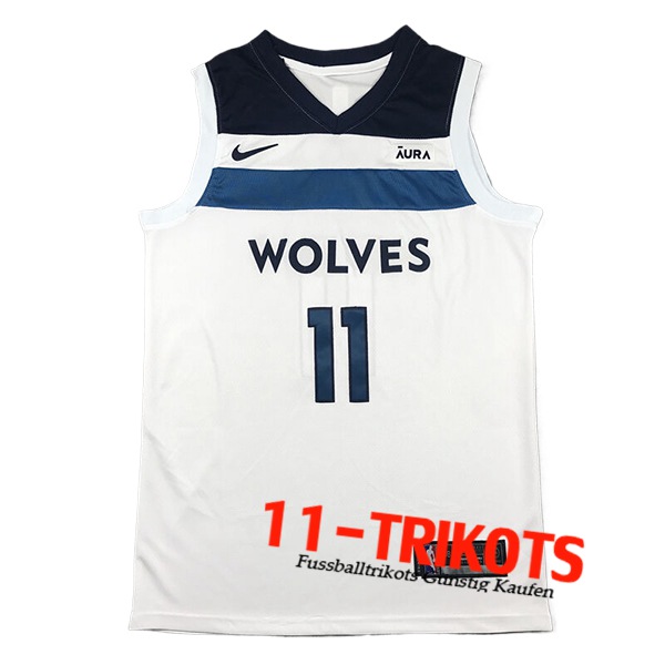 Minnesota Timberwolves Trikot (REID #11) 2024/25 Weiß/Blau/Schwarz