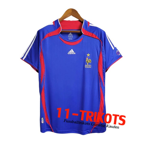 Frankreich Retro Heimtrikot 2006