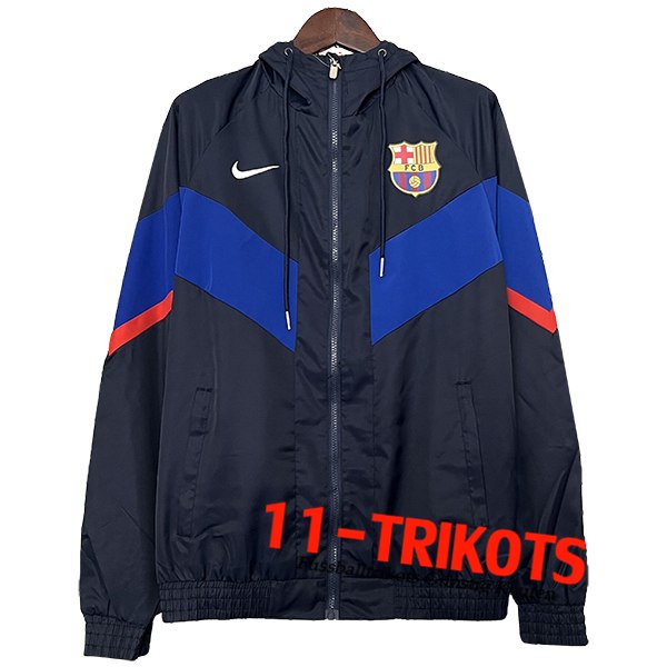 FC Barcelona Windjacke Dunkelblau 2024/2025 -02