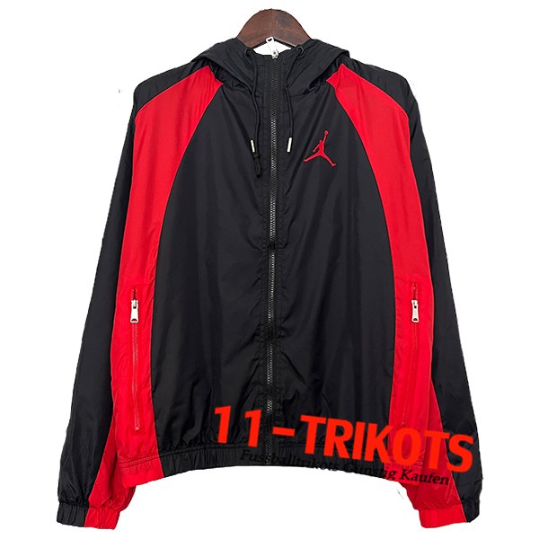 Jordan Windjacke Schwarz/Rot 2024/2025