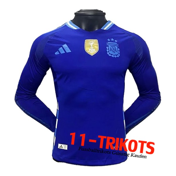 Argentinien Fussball Trikots Auswärtstrikot Langarms 2024/2025