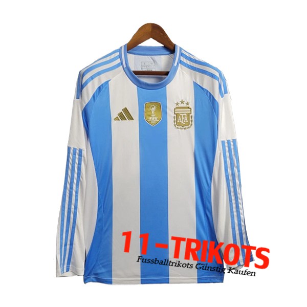 Argentinien Fussball Trikots Heimtrikot Langarms 2024/2025