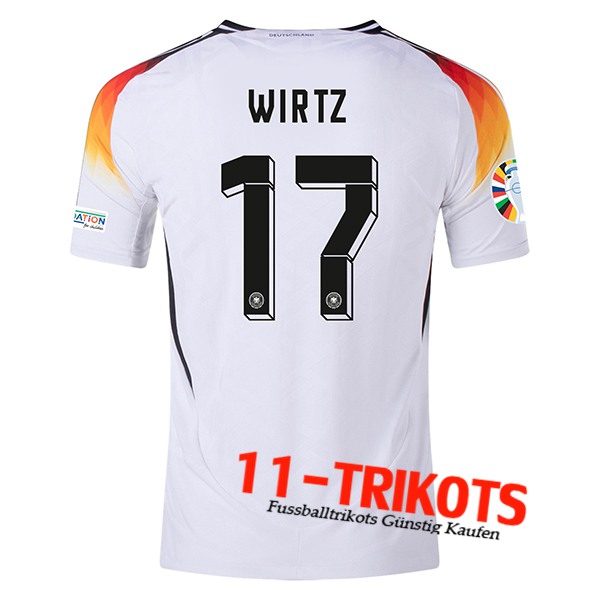 Deutschland (WIRTZ #17) 2024/2025 Heimtrikot