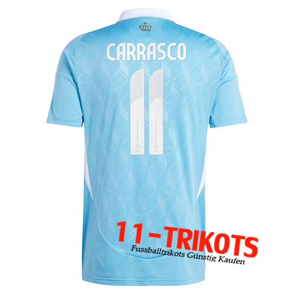 Belgien (CARRASCO #11) 2024/2025 Auswärtstrikot