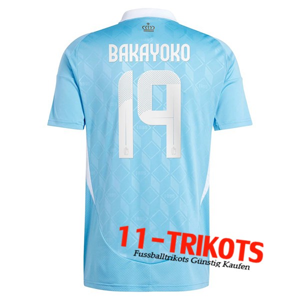 Belgien (BAKAYOKO #19) 2024/2025 Auswärtstrikot