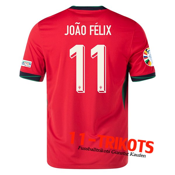 Portugal (JOA0 FELIX #11) 2024/2025 Heimtrikot