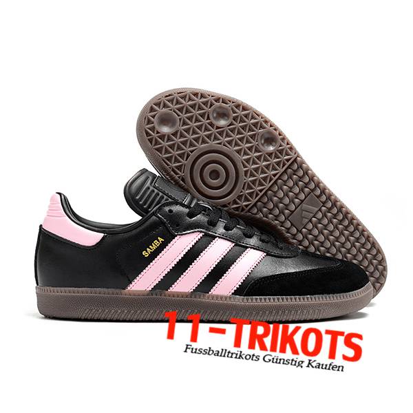 Adidas Fussballschuhe SAMBA MESSI INDOOR BOOTS Schwarz/Rosa