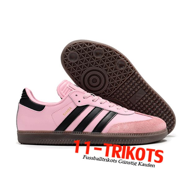 Adidas Fussballschuhe SAMBA MESSI INDOOR BOOTS Rosa/Schwarz