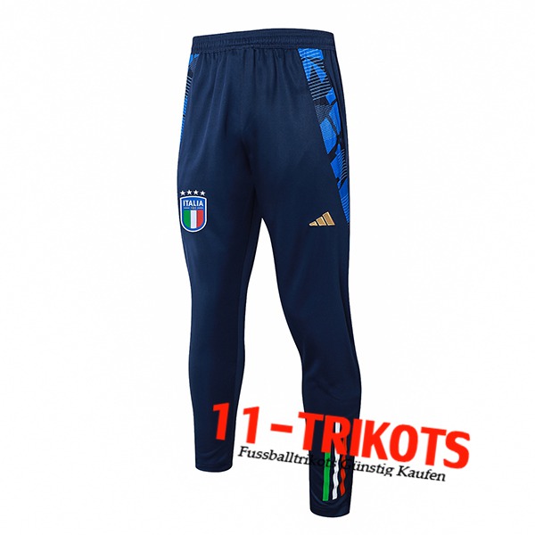 Italien Trainingshose Königsblau 2024/2025