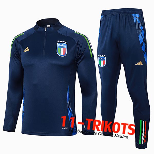 Italien Trainingsanzug Königsblau 2024/2025