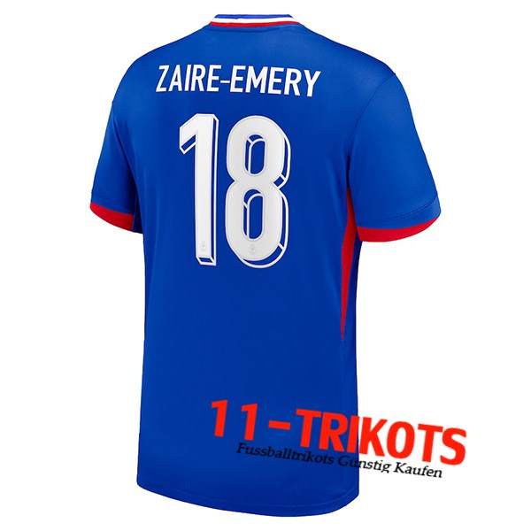 Frankreich (ZAIRE-EMERY #18) UEFA Euro 2024 Heimtrikot