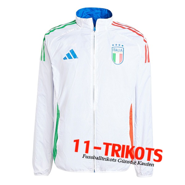 Italien Windjacke Weiß 2024/2025