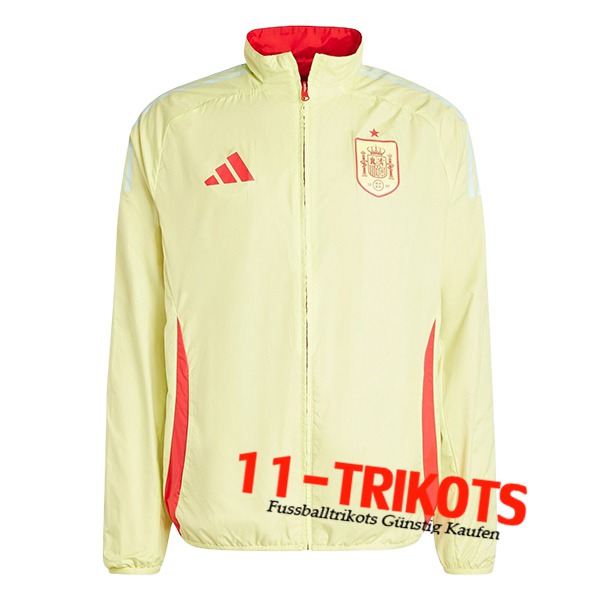 Spanien Windjacke Gelb/Rot 2024/2025