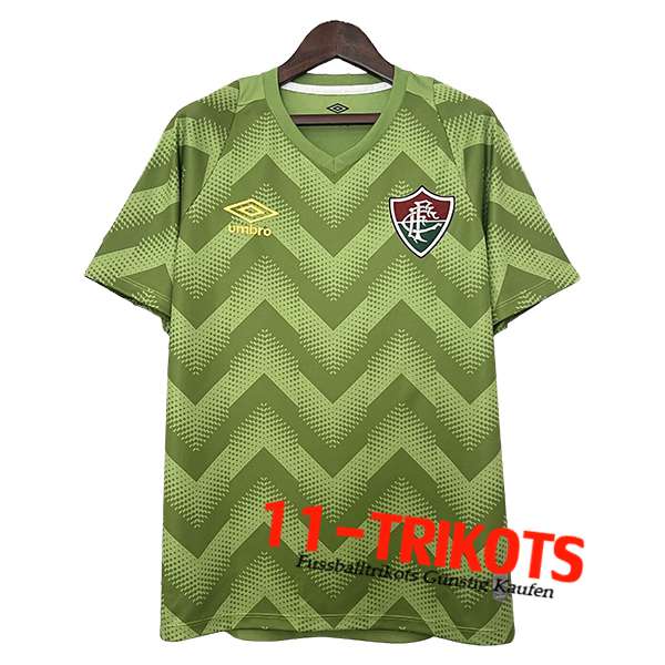 Fluminense Fussball Trikots Torhuter Grün 2024/2025