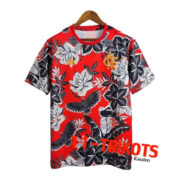 Flamengo Fussball Trikots Special Edition Rot/Schwarz 2024/2025