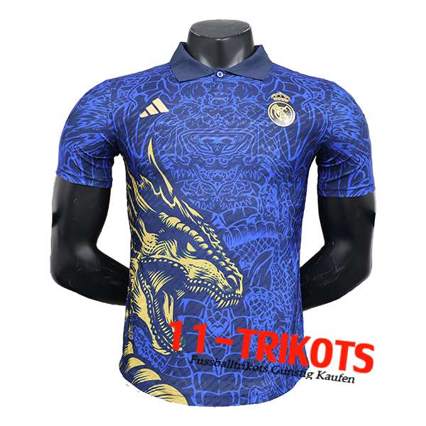 Real Madrid Fussball Trikots Special Edition Blau 2024/2025