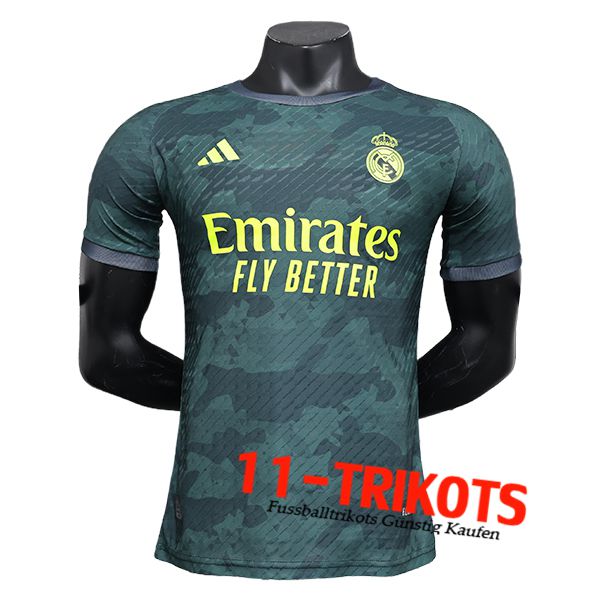 Real Madrid Fussball Trikots Special Edition Grün 2024/2025