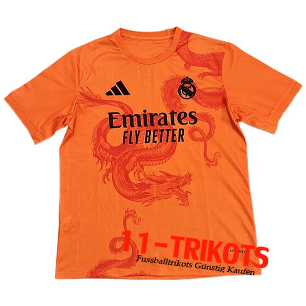 Real Madrid Fussball Trikots Special Edition Orange 2024/2025