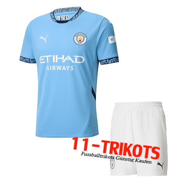 Neues Manchester City Kinder Heimtrikot 2024/2025