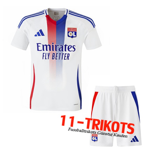 Neues lyon Kinder Heimtrikot 2024/2025