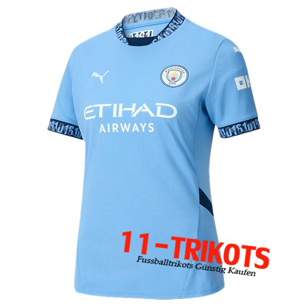 Neues Manchester City Damen Heimtrikot 2024/2025