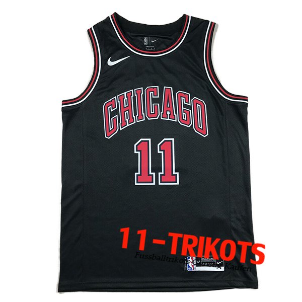 Chicago Bulls Trikot (DEROZAN #11) 2024/25 Schwarz/Rot -02