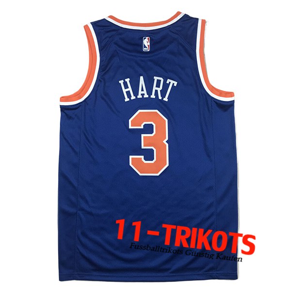 New York Knicks Trikot (HART #3) 2024/25 Blau/Orange