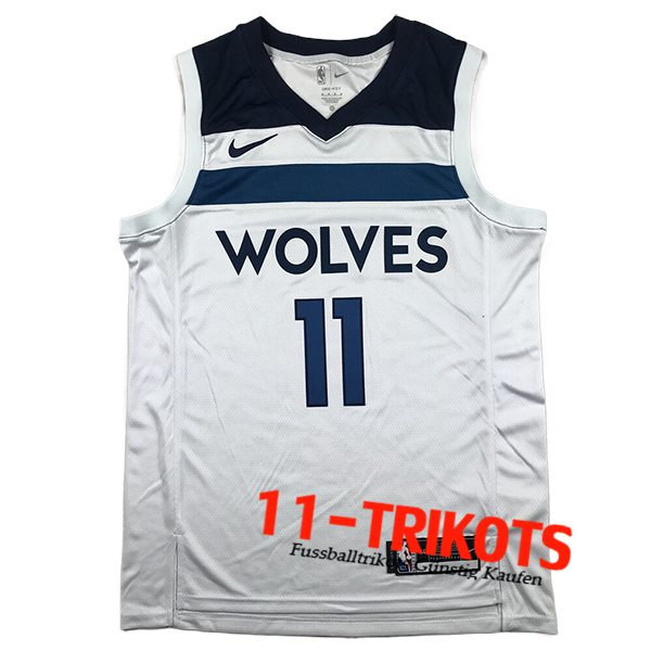 Minnesota Timberwolves Trikot (REID #11) 2024/25 Weiß/Blau -03