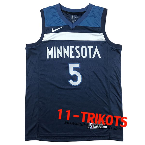 Minnesota Timberwolves Trikot (EDWARDS #5) 2024/25 Blau/Weiß