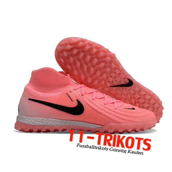 Nike Fussballschuhe Phantom Luna Elite NU TF Rosa/Schwarz