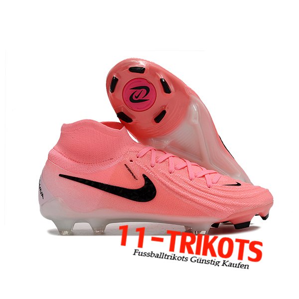 Nike Fussballschuhe Phantom Luna Elite NU FG Rosa/Schwarz -03