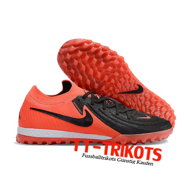 Nike Fussballschuhe Phantom GX II Elite TF Orange/Schwarz