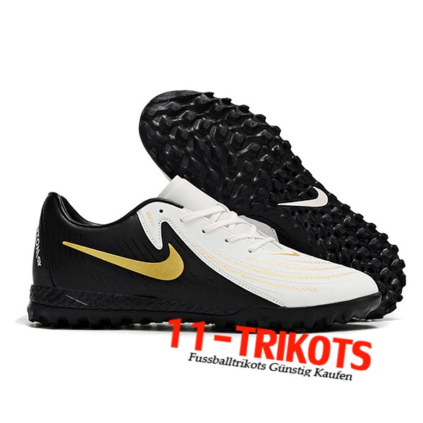 Nike Fussballschuhe Phantom GX II ACAD LV8 TF Weiß/Schwarz/Gelb