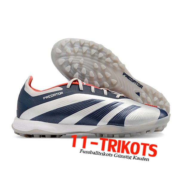 Adidas Fussballschuhe PREDATOR 24 ELITE TF BOOTS Grau/Blau